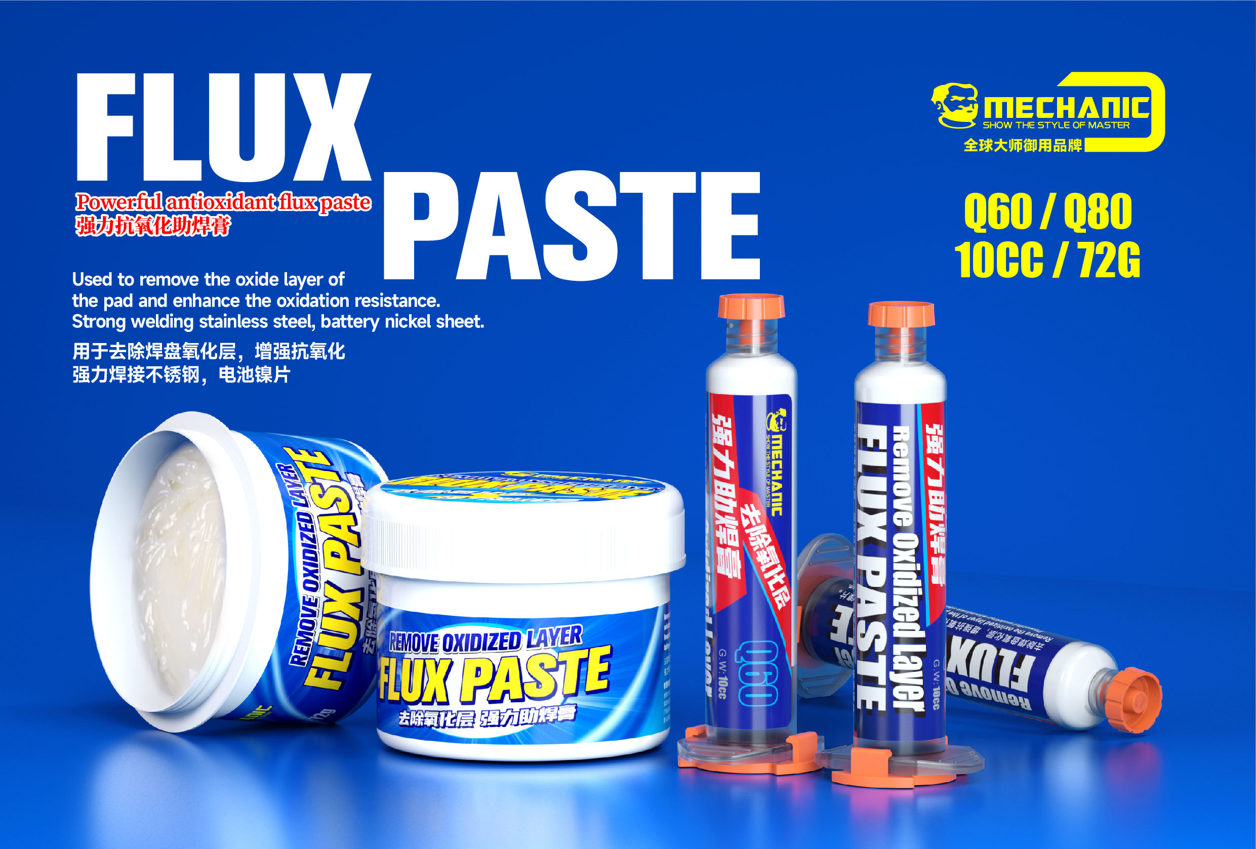 Powerful Antioxidant Soldering Paste