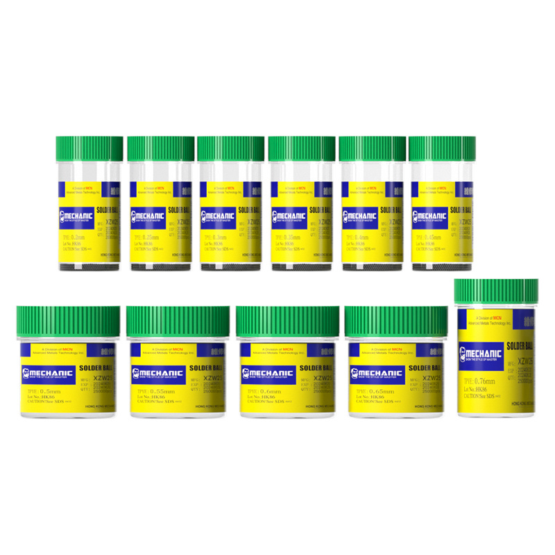 XZW25 Lead-free Solder Balls