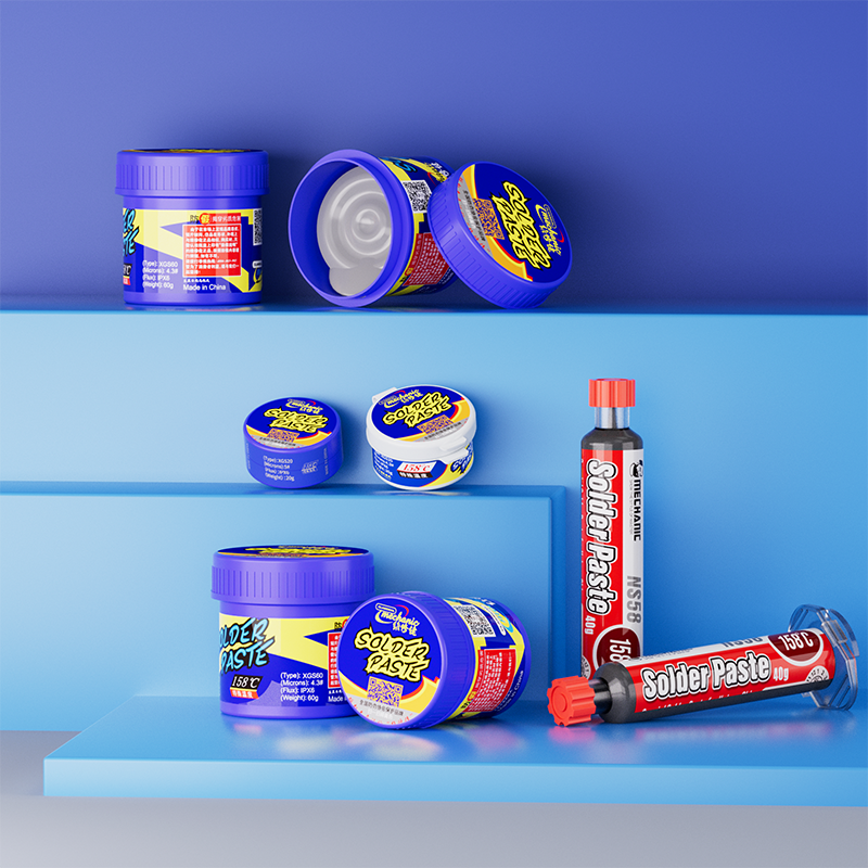 Lead-free low-temperature solder paste