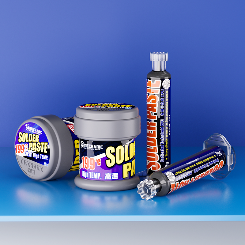 Special solder paste for Android CPU soldering.