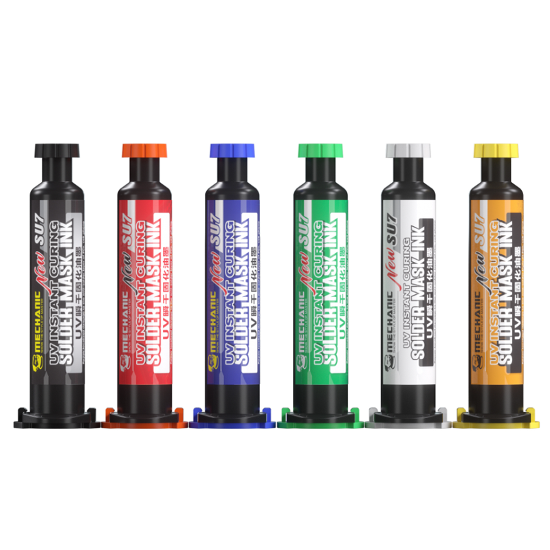 SU7 UV Curing Solder Mask Green Ink